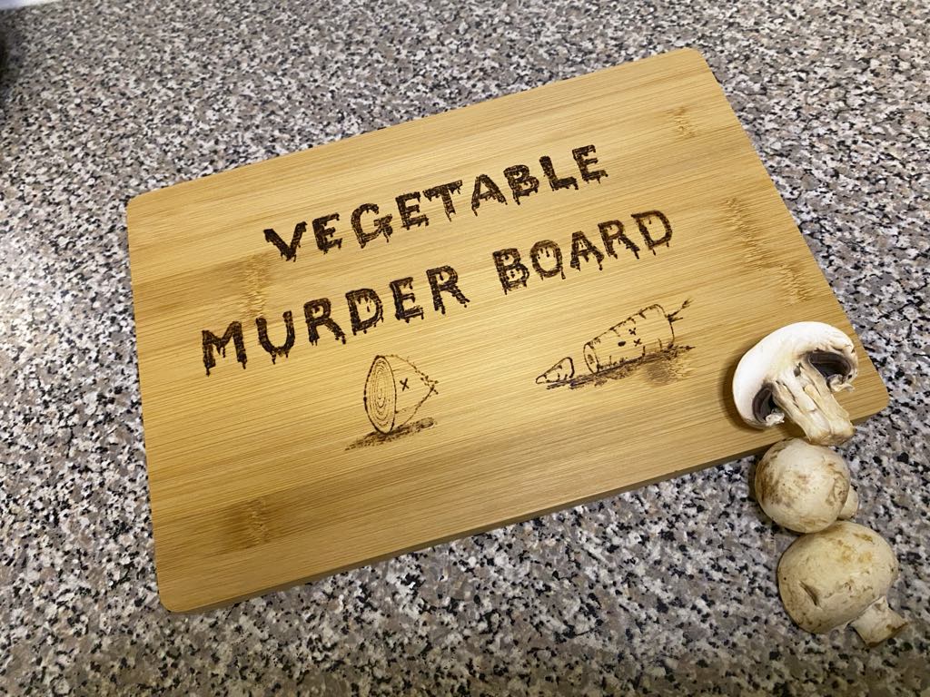 Vegetable Murder Board