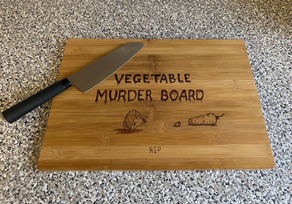 Vegetable Murder Board