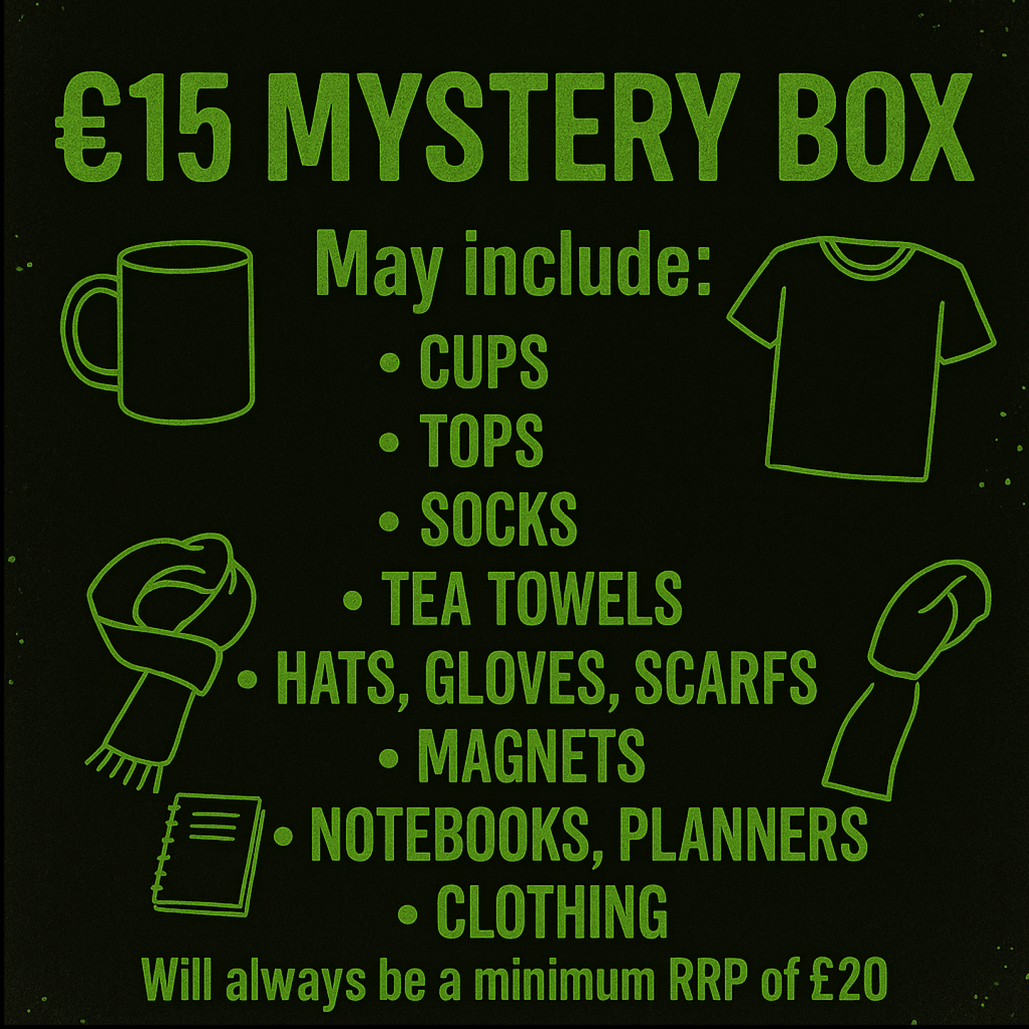 £15 Mystery Box | Premium Mystery Gift Box, Surprise Bundle & Lucky Mystery Package