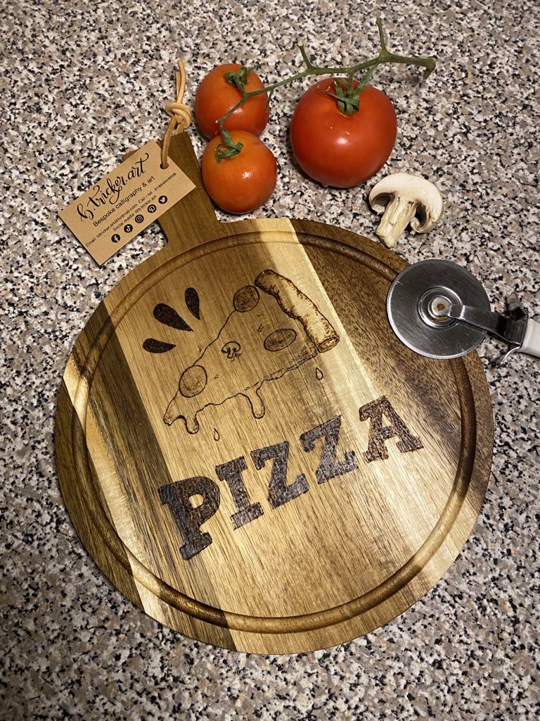 Engraved Pizza Board