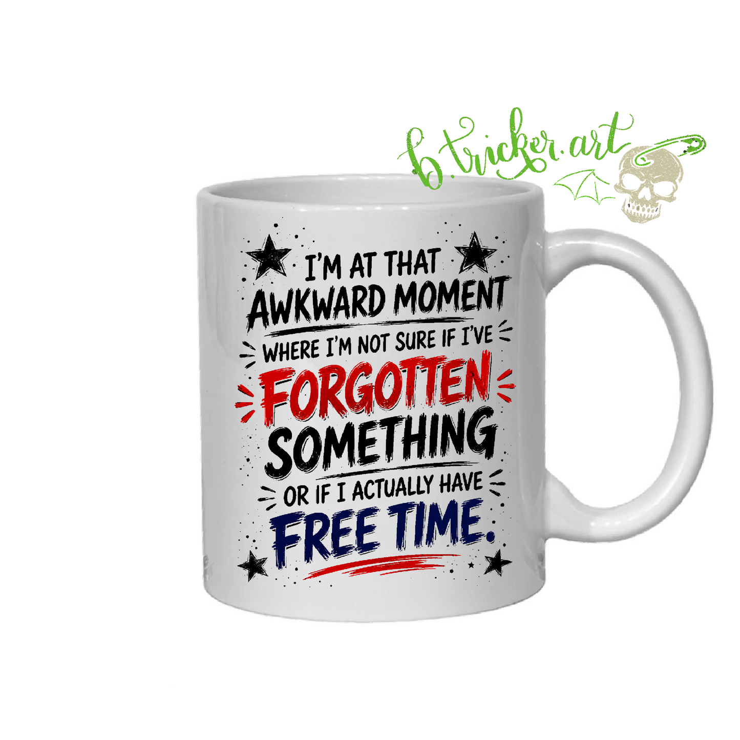 “Free Time” Mug | Funny Humour Gift