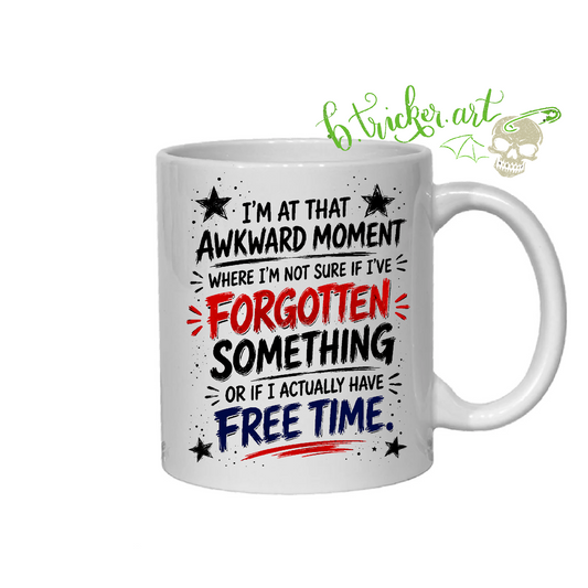 “Free Time” Mug | Funny Humour Gift