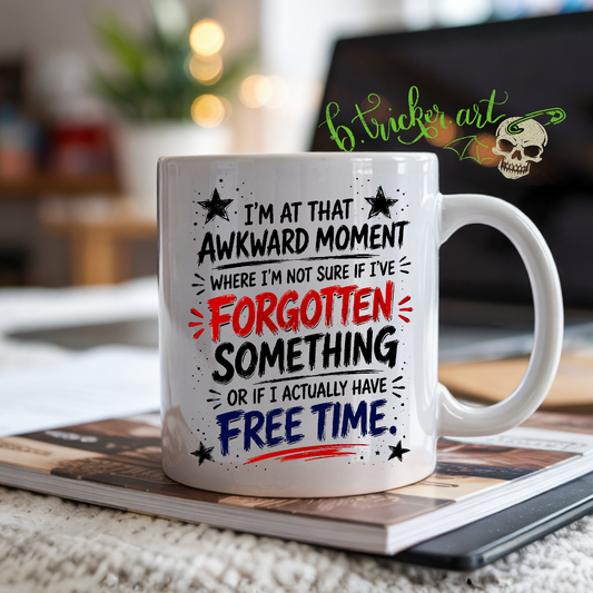 “Free Time” Mug | Funny Humour Gift