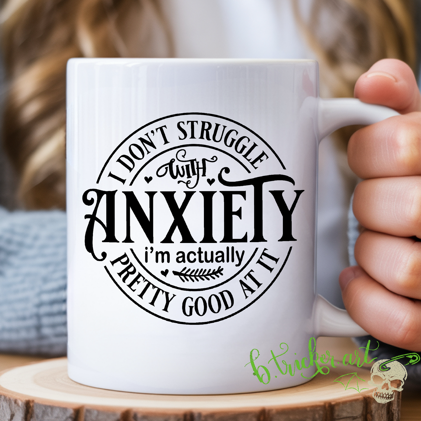 Anxiety Mug | Funny Humour Gift | Anxiety Gift