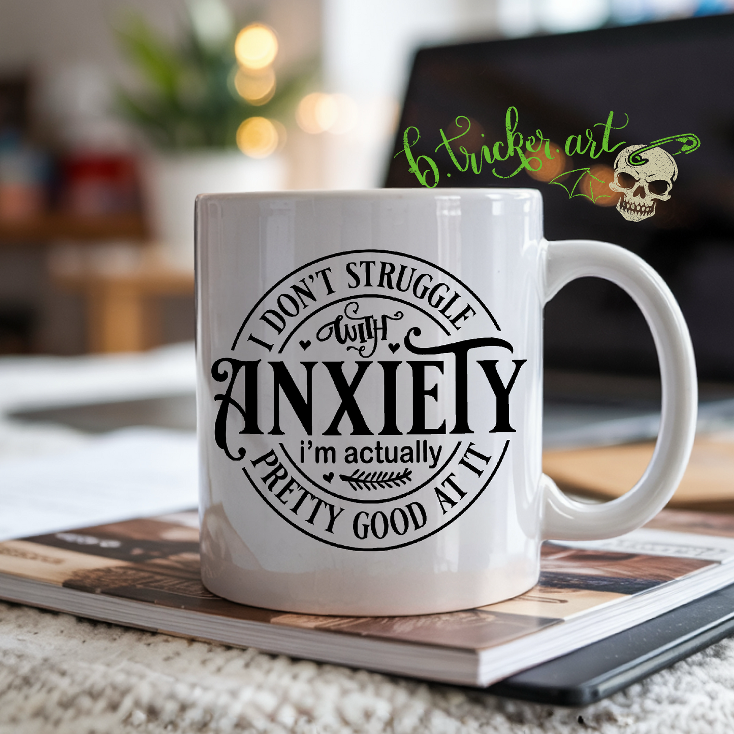 Anxiety Mug | Funny Humour Gift | Anxiety Gift