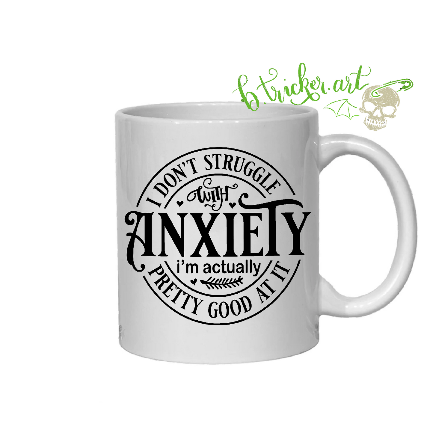 Anxiety Mug | Funny Humour Gift | Anxiety Gift
