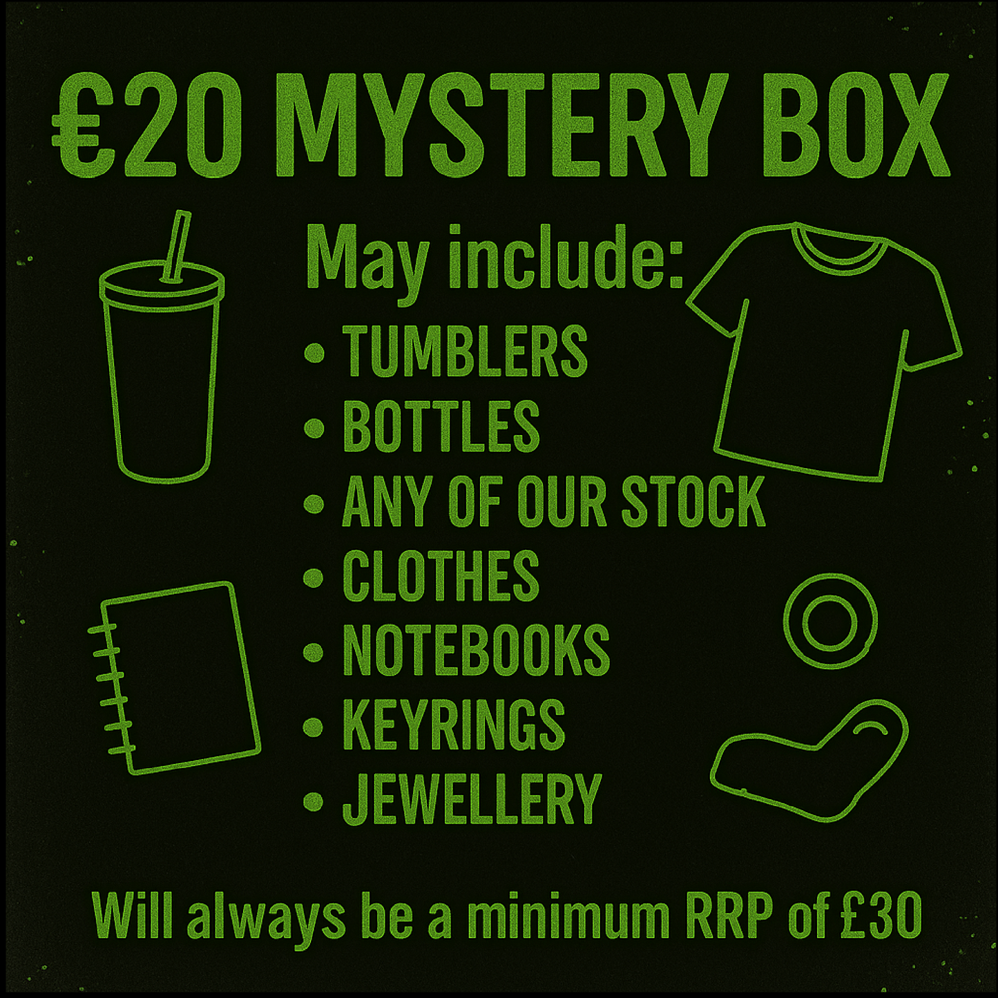 Halloween Mystery Box | Spooky Surprise Gift Box, Horror Mystery Bundle & Halloween Lucky Dip