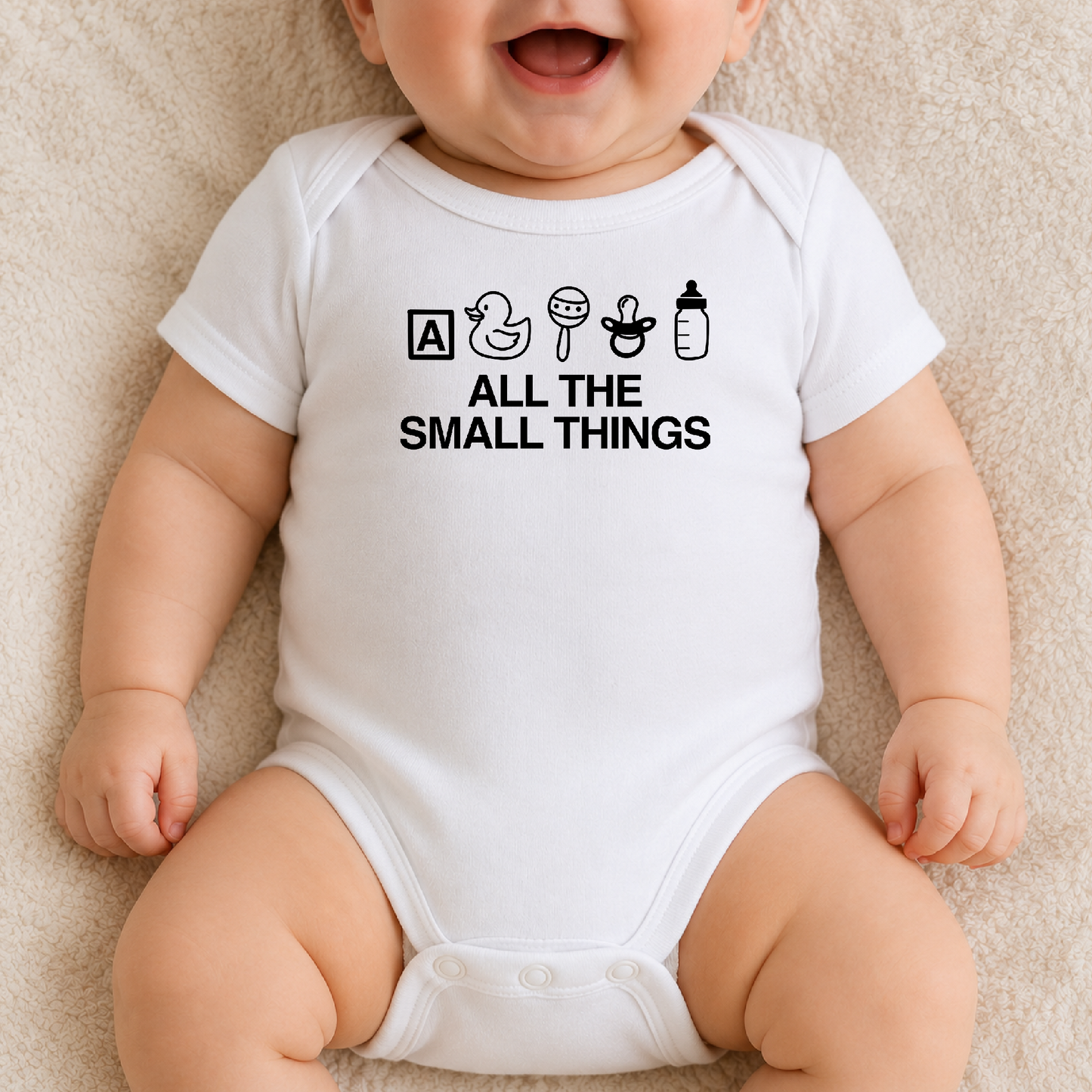 Punk Baby Vest – All The Small Things | Alternative Baby Gift